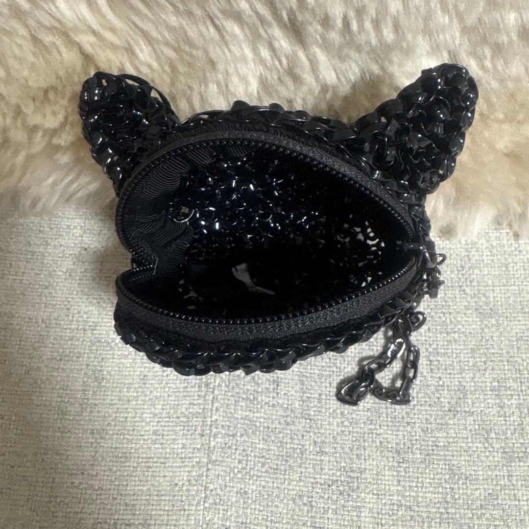 ANTEPRIMA 猫耳型 ブラック ケース