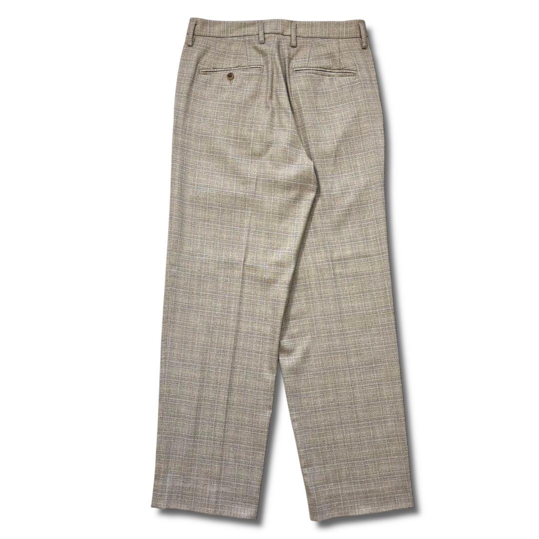 極美品 アダムエロペ × OGUZ 別注 T/R ストレッチ ルーズ スーツ M