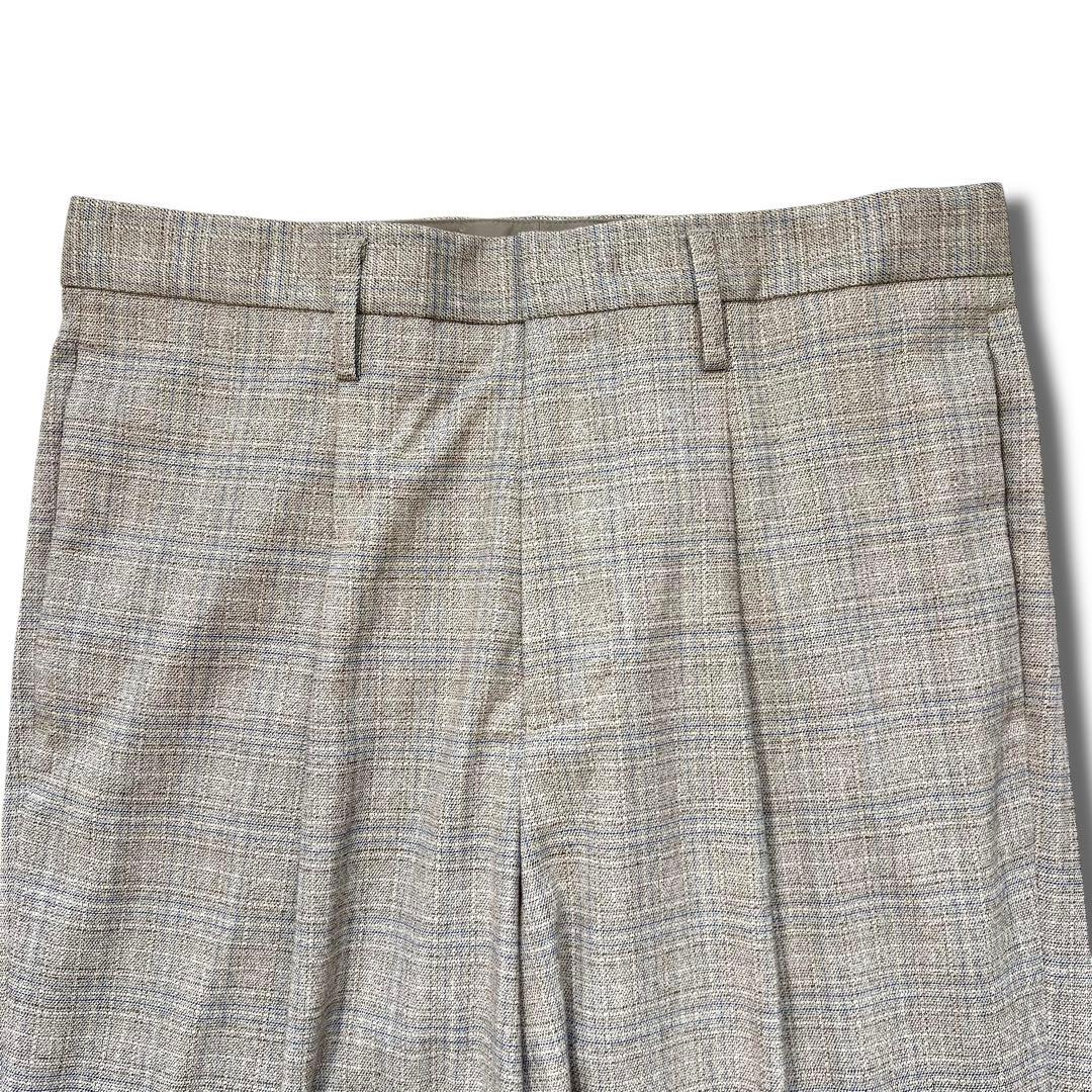 極美品 アダムエロペ × OGUZ 別注 T/R ストレッチ ルーズ スーツ M