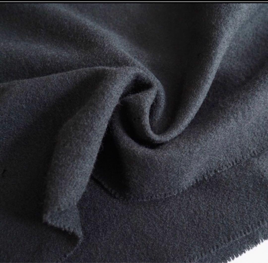 Acne Studios バージンウール マフラー ブラック