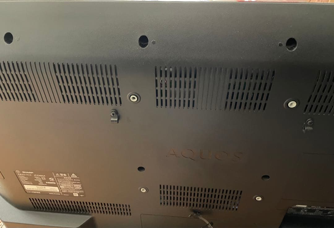 シャープ（4T-C40AJ1）4K液晶テレビ　AndroidTV　2019年製