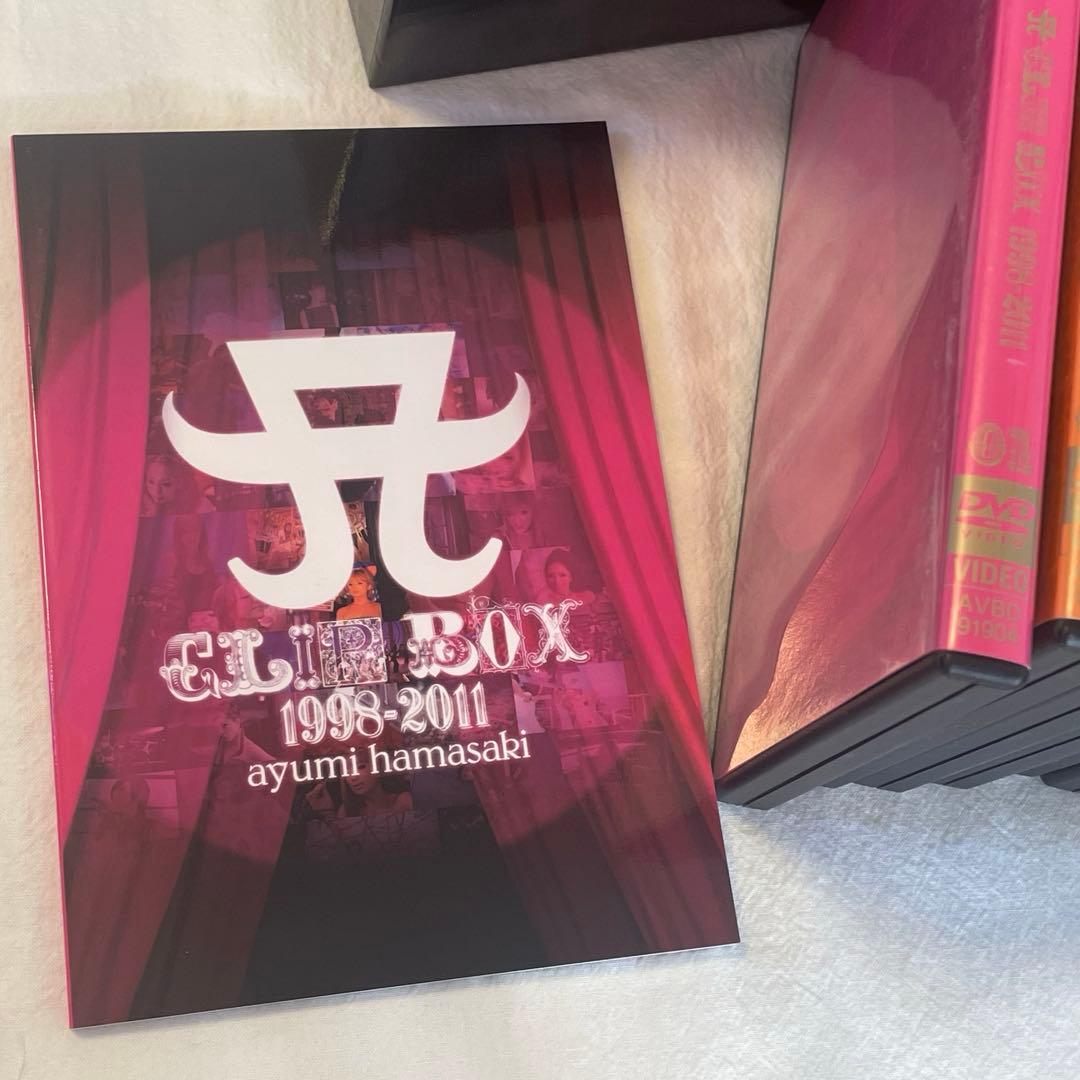 【美品】浜崎あゆみ　A CLIP BOX 1998-2011 DVD BOX