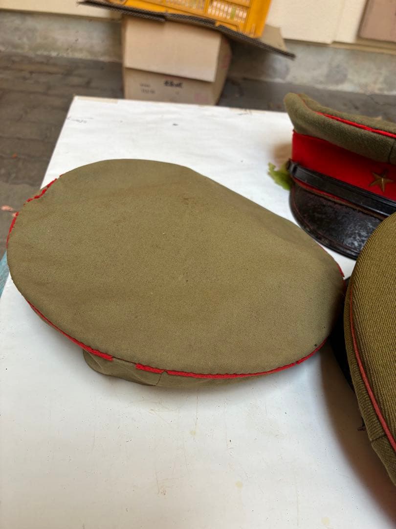 帝国陸運の戦闘帽子　3個　実物