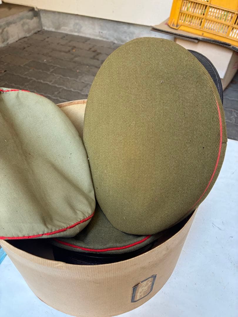 帝国陸運の戦闘帽子　3個　実物