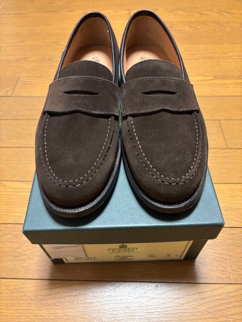 クロケット&ジョーンズ ボストン2 6E ブラウン