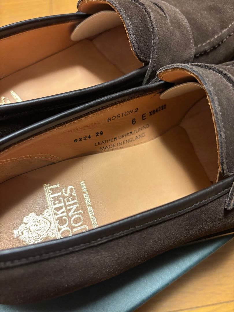 クロケット&ジョーンズ ボストン2 6E ブラウン