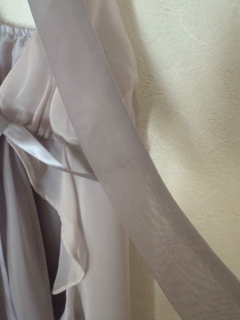 angelnumber555 リボンフリルドレス