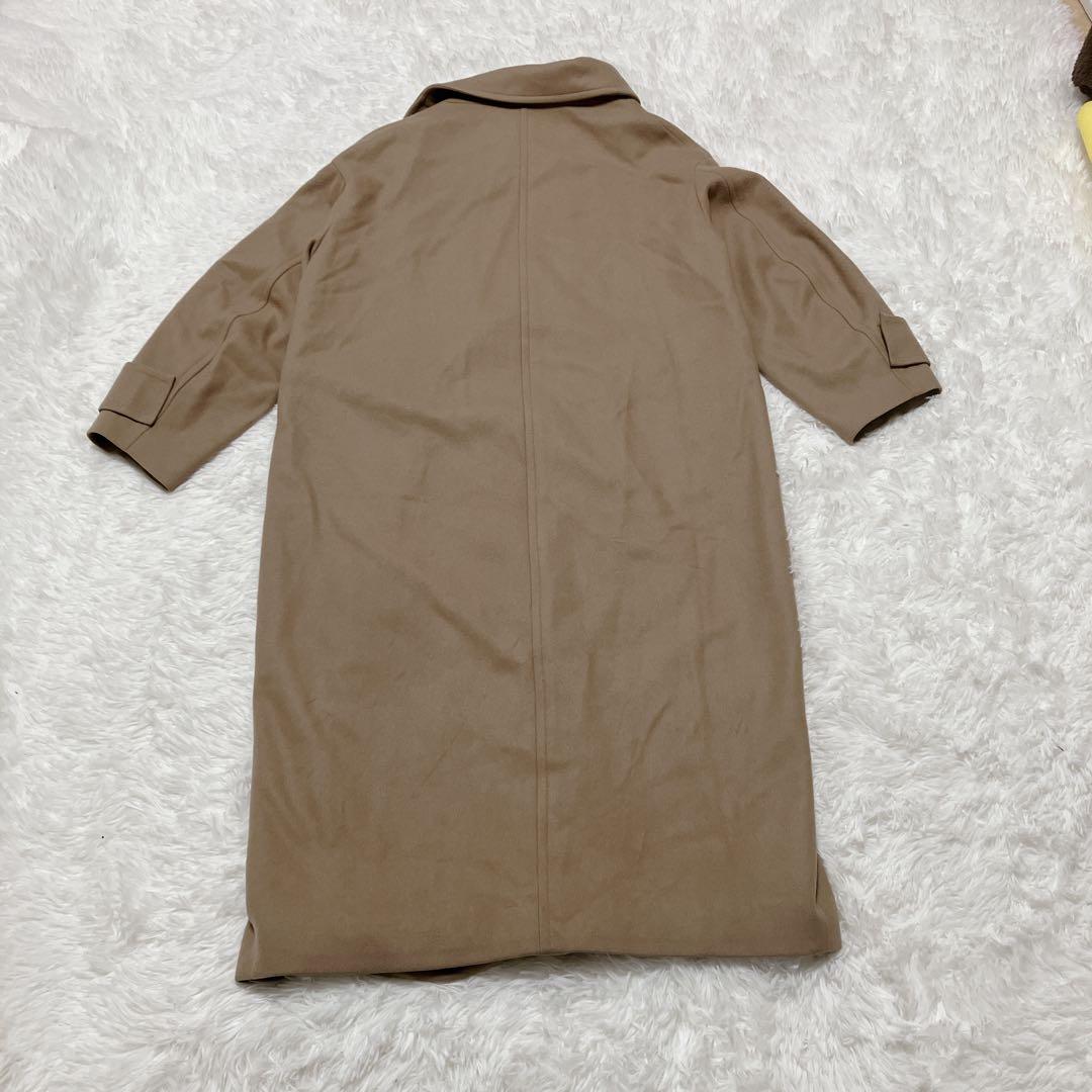 美品 CLANE クラネ UP NECK OVER DOUBLE COAT