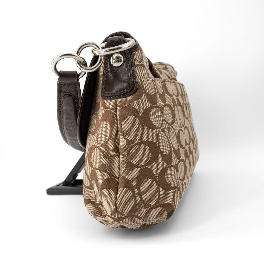A075【美品】COACH／コーチ　ソーホー　ワンショルダーバッグ　シグネチャ