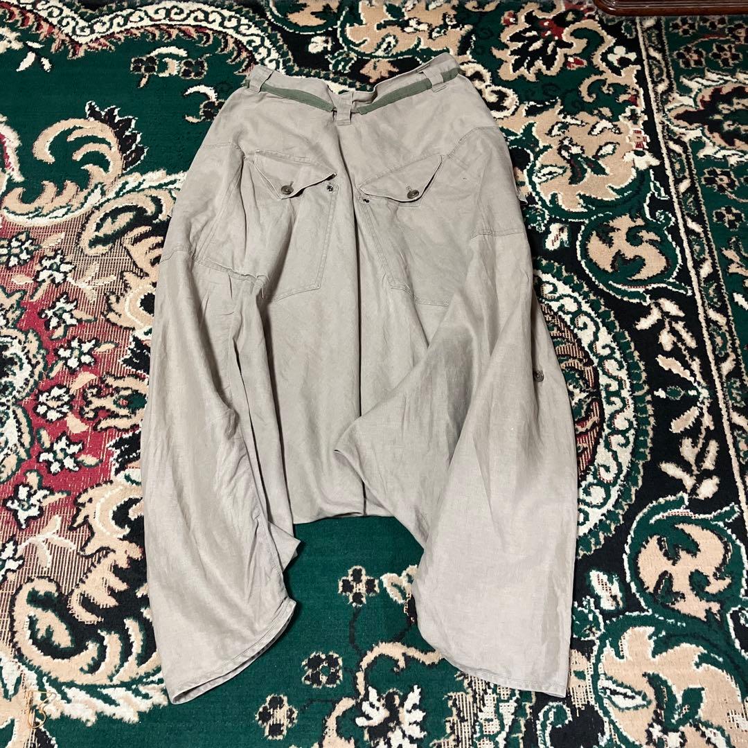 ppfm y2kサルエル　パンツ　ベージュ