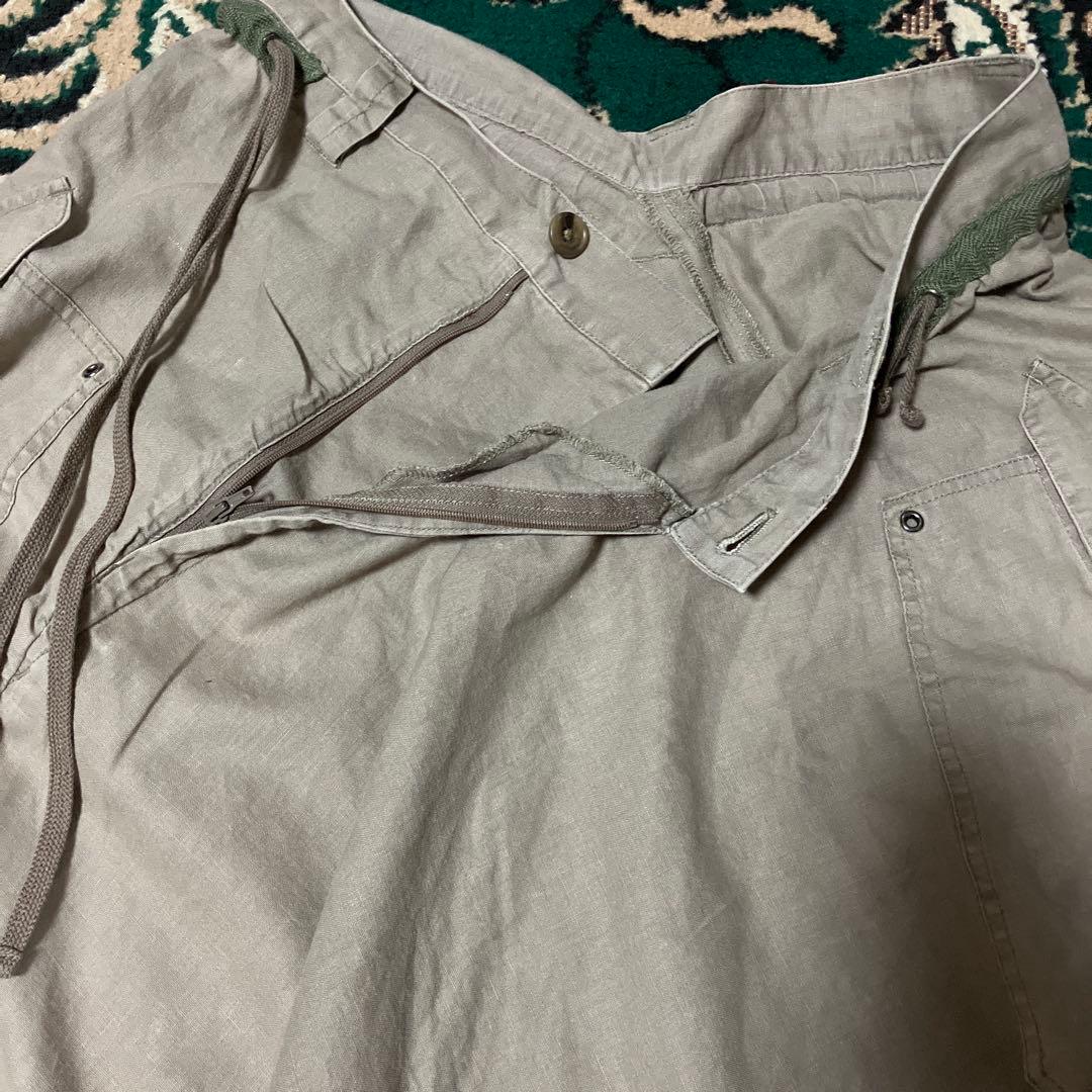 ppfm y2kサルエル　パンツ　ベージュ