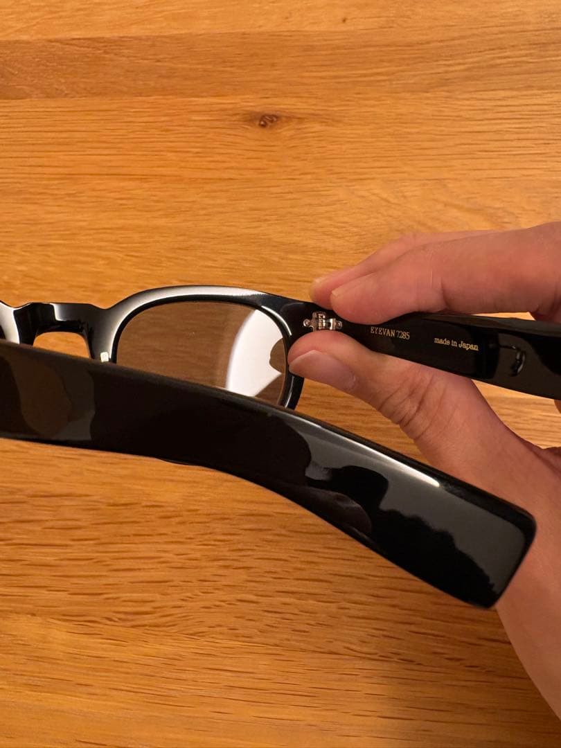 EYEVAN7285 349 ブラック サングラス　45□24-145