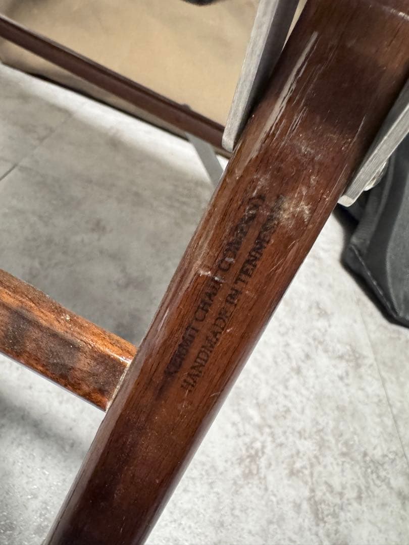 カーミットチェア　ウォールナット　艶あり　ノビタ　収納袋付き　USA製