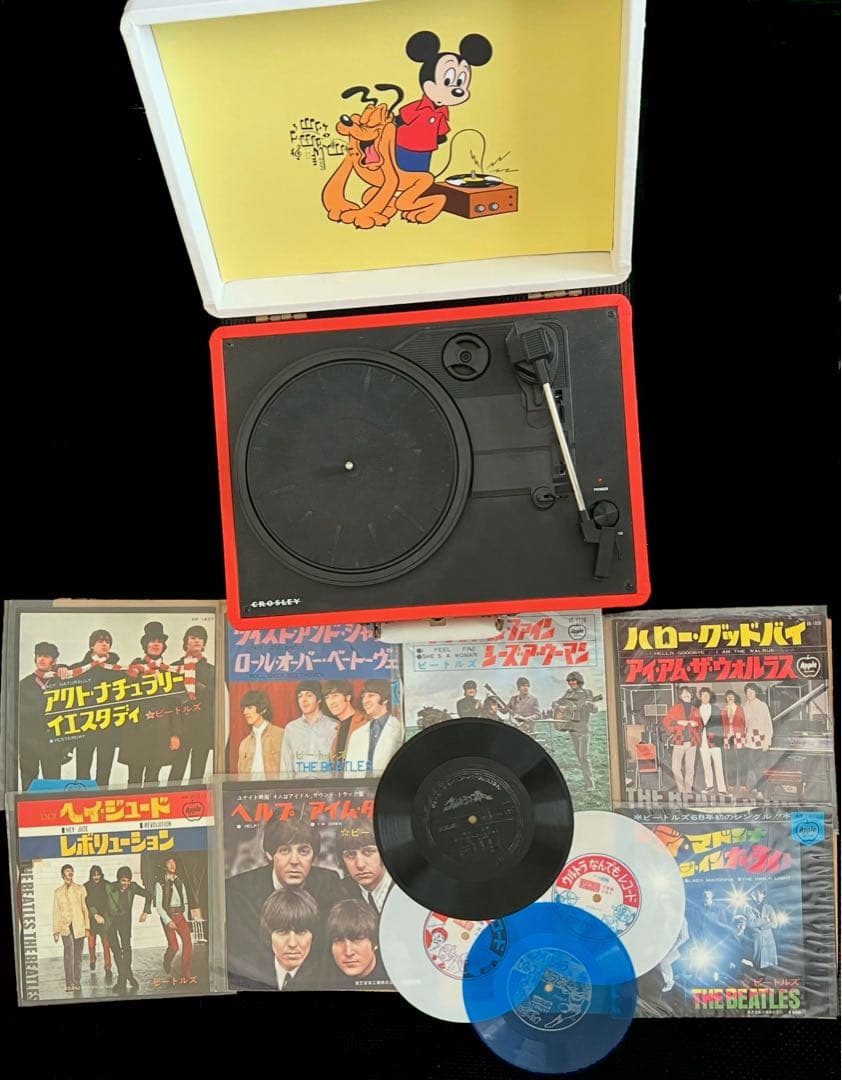 ディズニー　レコードプレーヤー