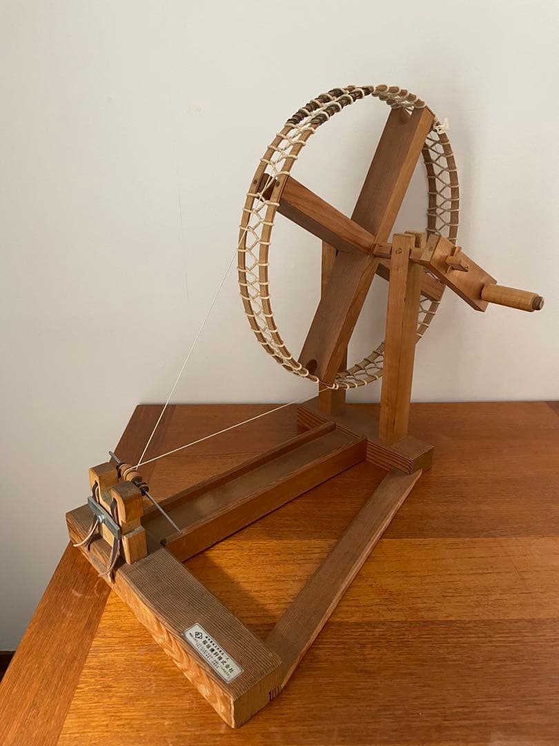 稲垣機料 管巻機 機織り道具