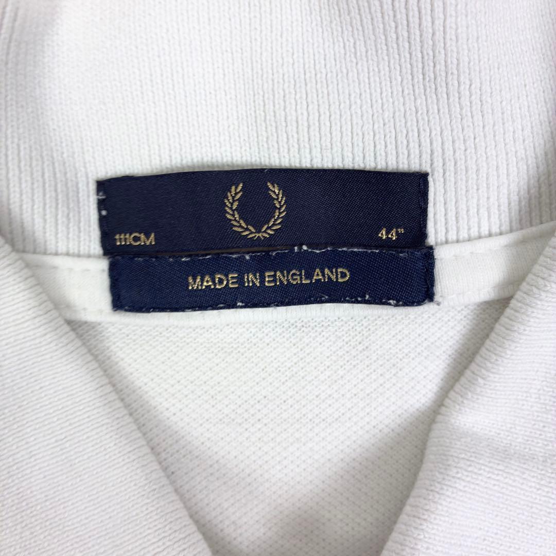 美品　フレッドペリー　M12　ワンポイントロゴ　半袖ポロシャツ　44　英国製
