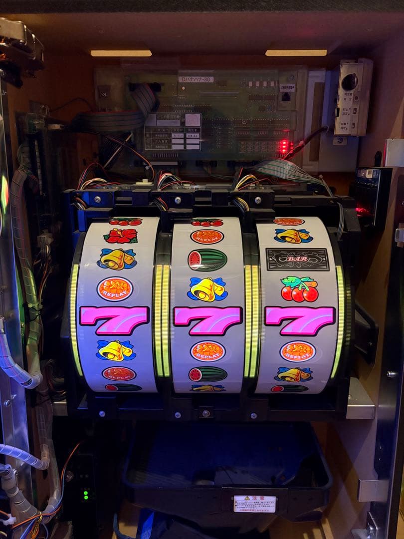 送料込み パチスロ パイオニア 5号機 ドラゴンハナハナ 不要機付