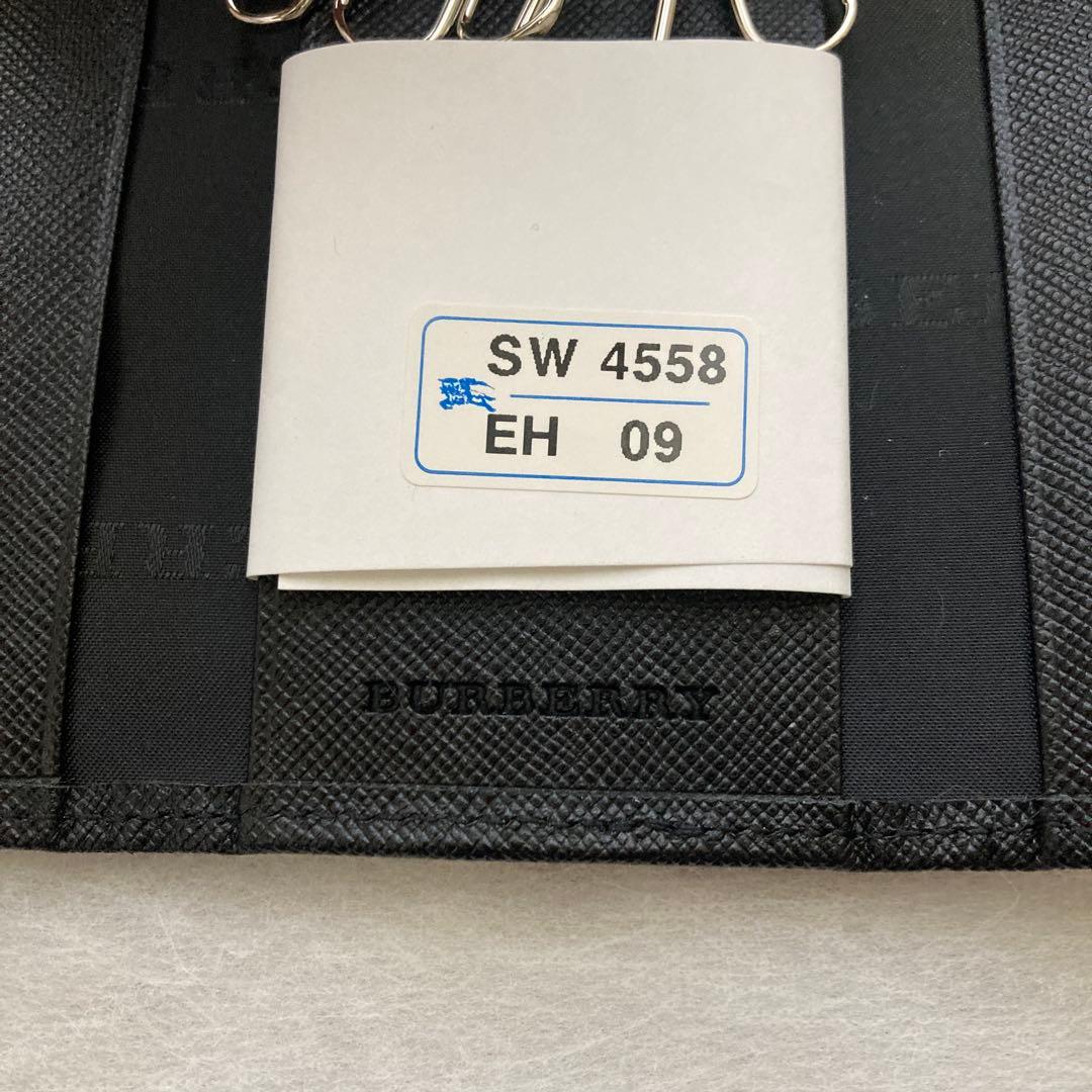 未使用品 箱付き　バーバリー 5連キーケース ベージュ