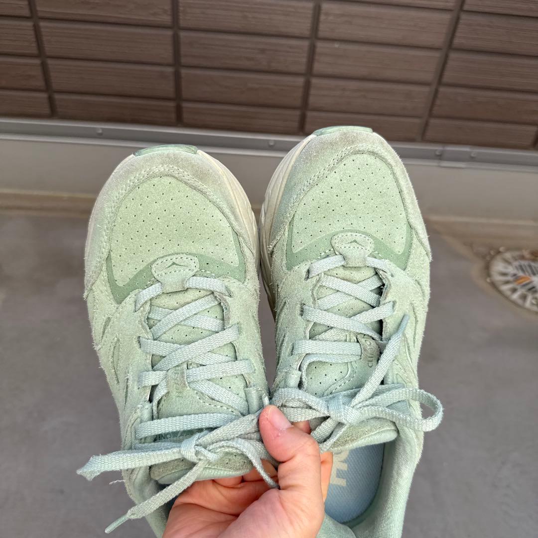 HOKA ONE ONE ローカット ミントグリーン24cm