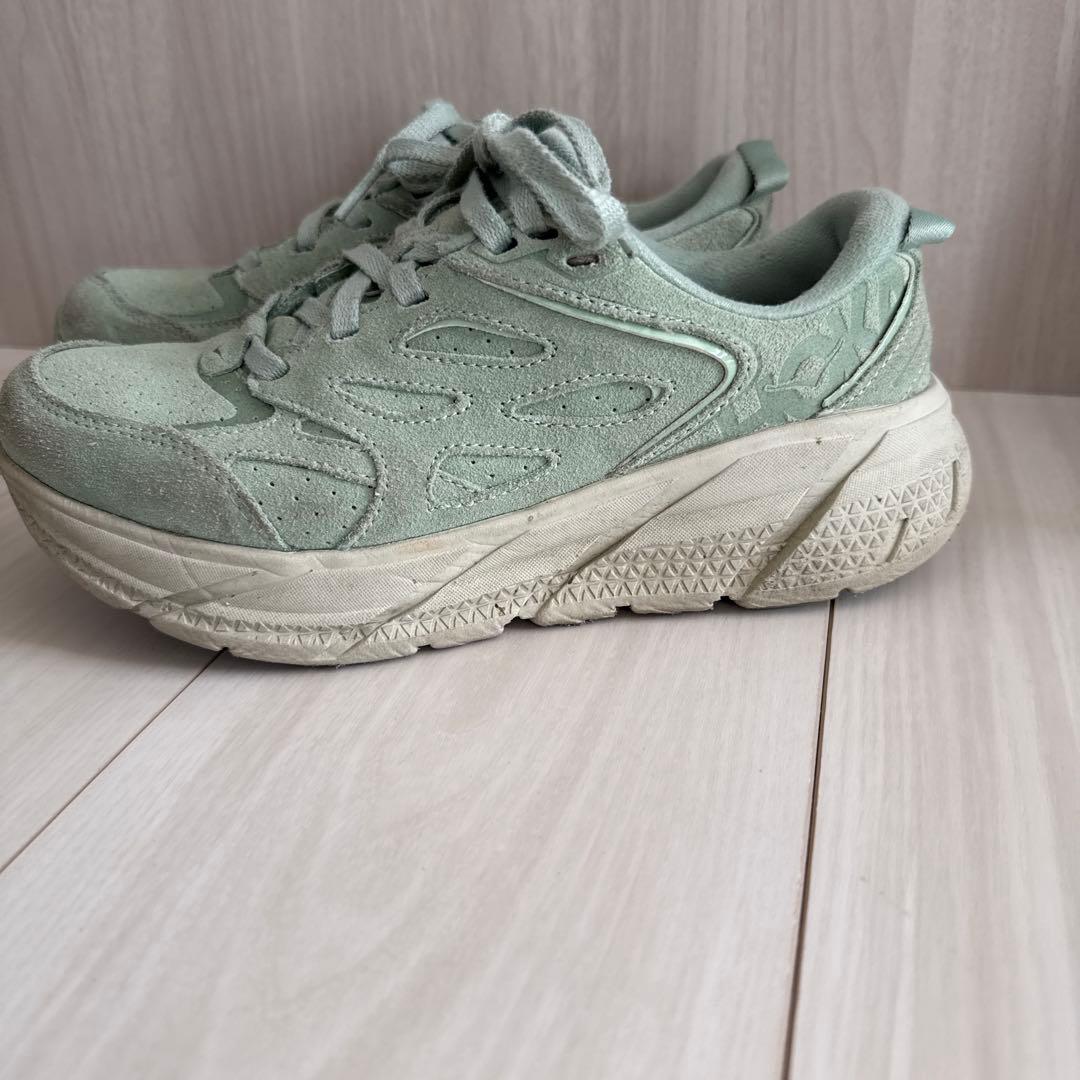 HOKA ONE ONE ローカット ミントグリーン24cm