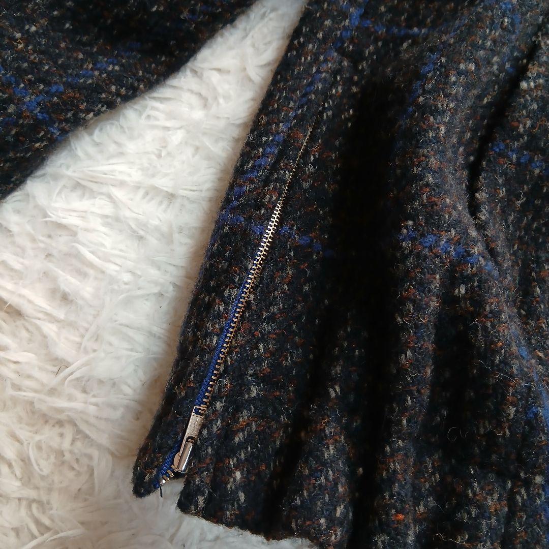 【Pal'las Palace】近年　ウールツイード　ジップアップジャケット