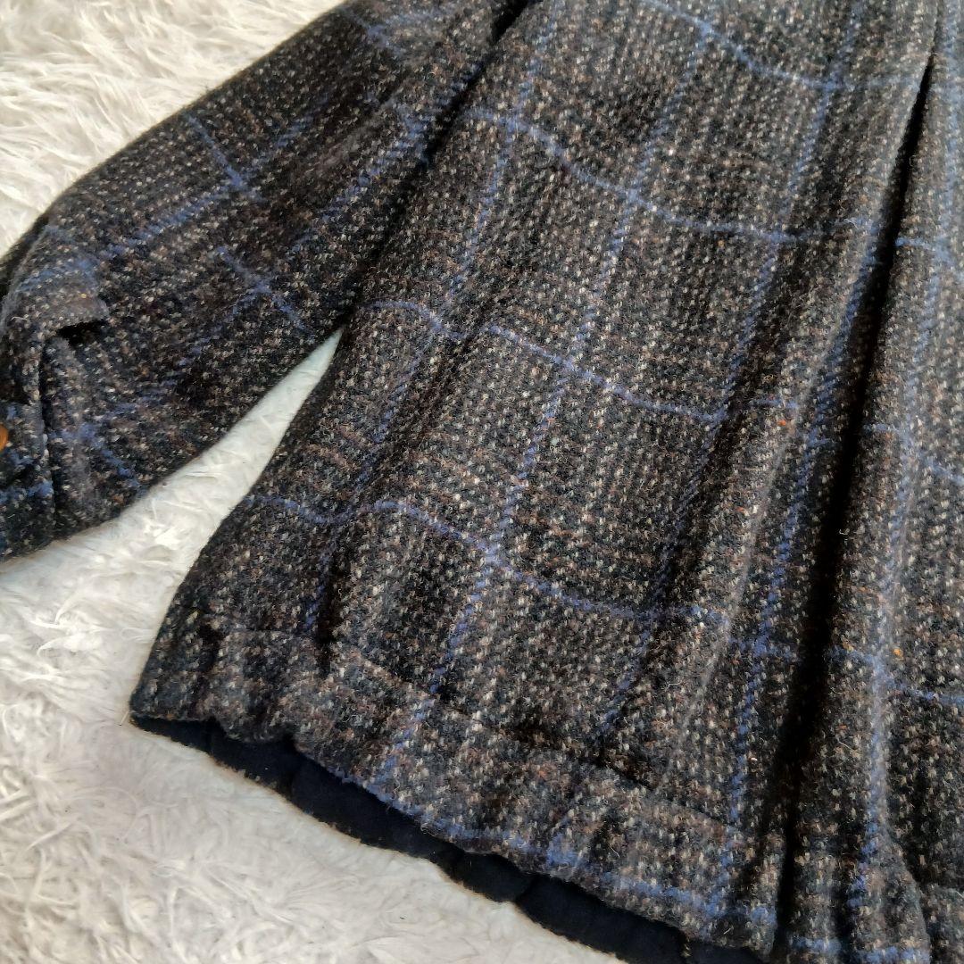 【Pal'las Palace】近年　ウールツイード　ジップアップジャケット