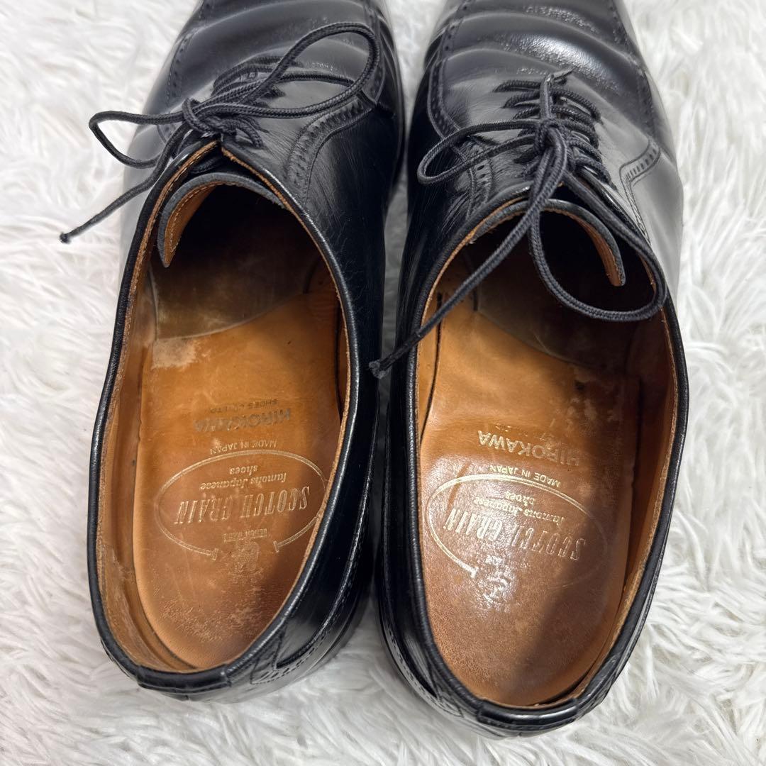 スコッチグレイン【25.5㎝】　革靴　ビジネスシューズ　黒　2778