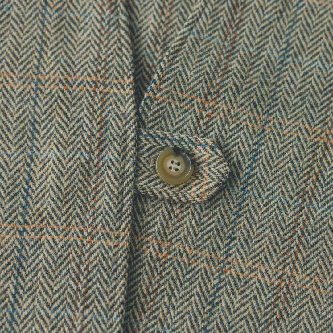 北欧、暮らしの道具店　ヘリンボーン柄のウールベスト 新品未使用