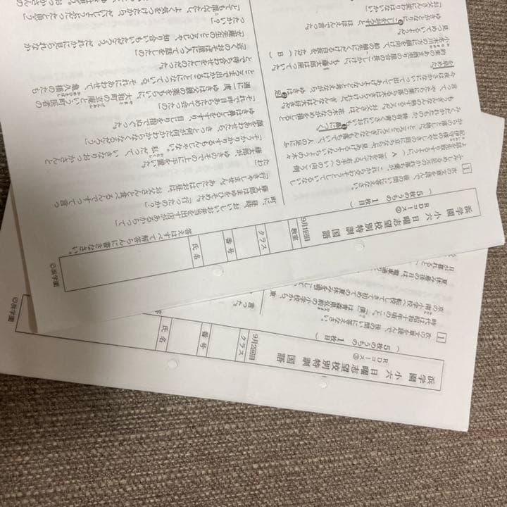 no22503103_【浜学園】小6国語　復習テスト・年間フルセット　おまけ付！