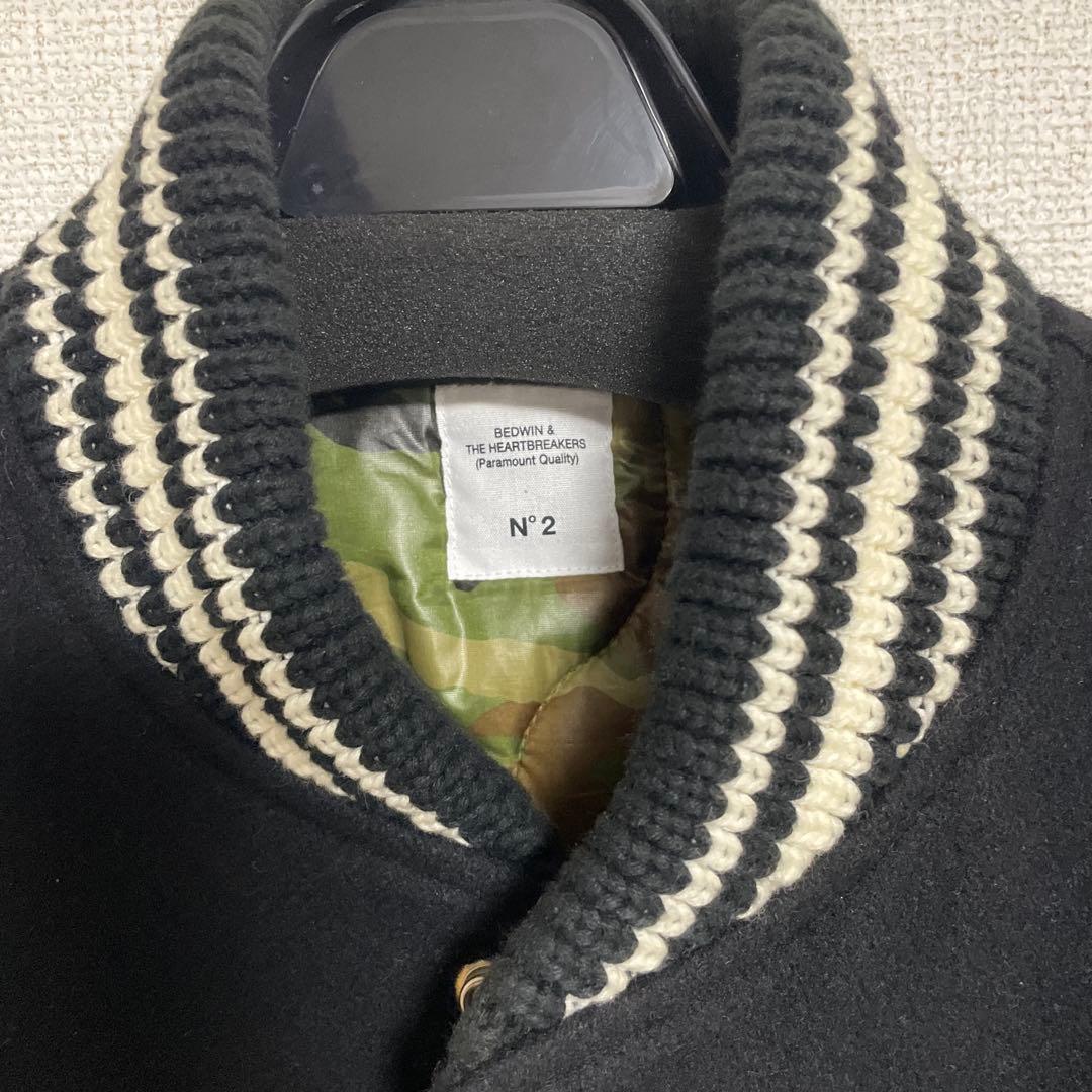 美品BEDWIN&THE HEARTBREAKERS 牛革 スタジャン　No.2