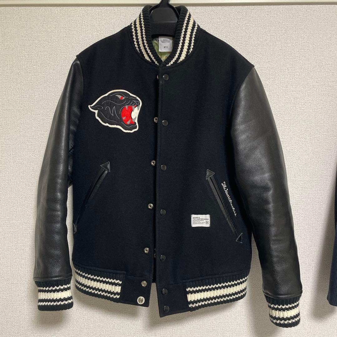 美品BEDWIN&THE HEARTBREAKERS 牛革 スタジャン　No.2