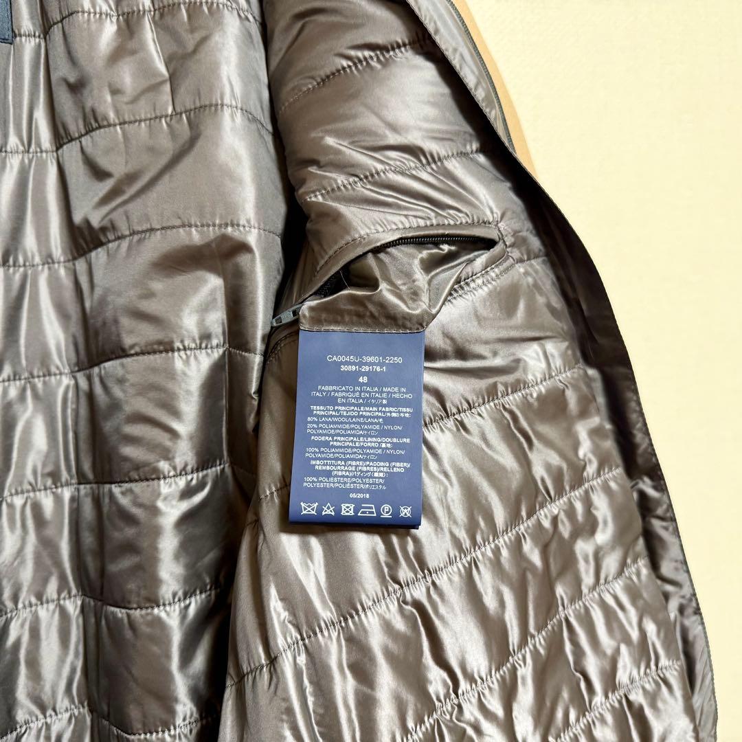 HERNO ウールナイロン チェスターコート