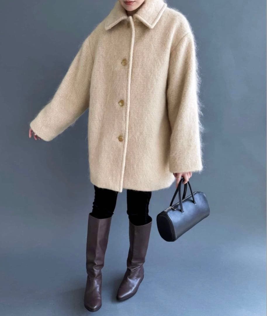 新品タグ付き　edit for lulu シャギーコート