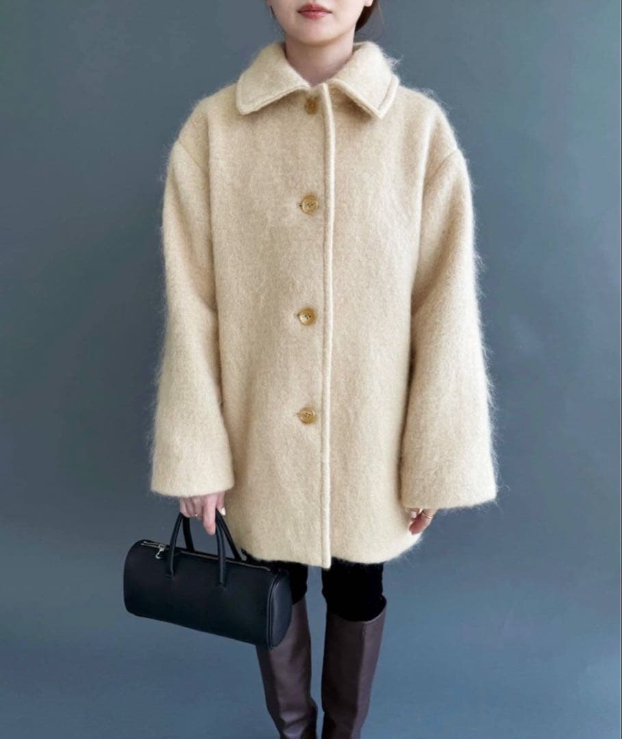 新品タグ付き　edit for lulu シャギーコート