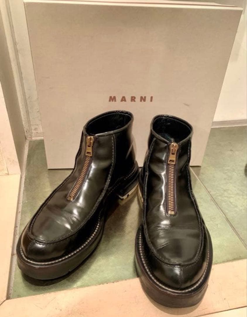MARNI マルニ センタージップ ブーツ