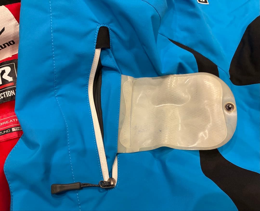 ミズノ高機能スキーウェア（SAJ）上下セットメンズLサイズ