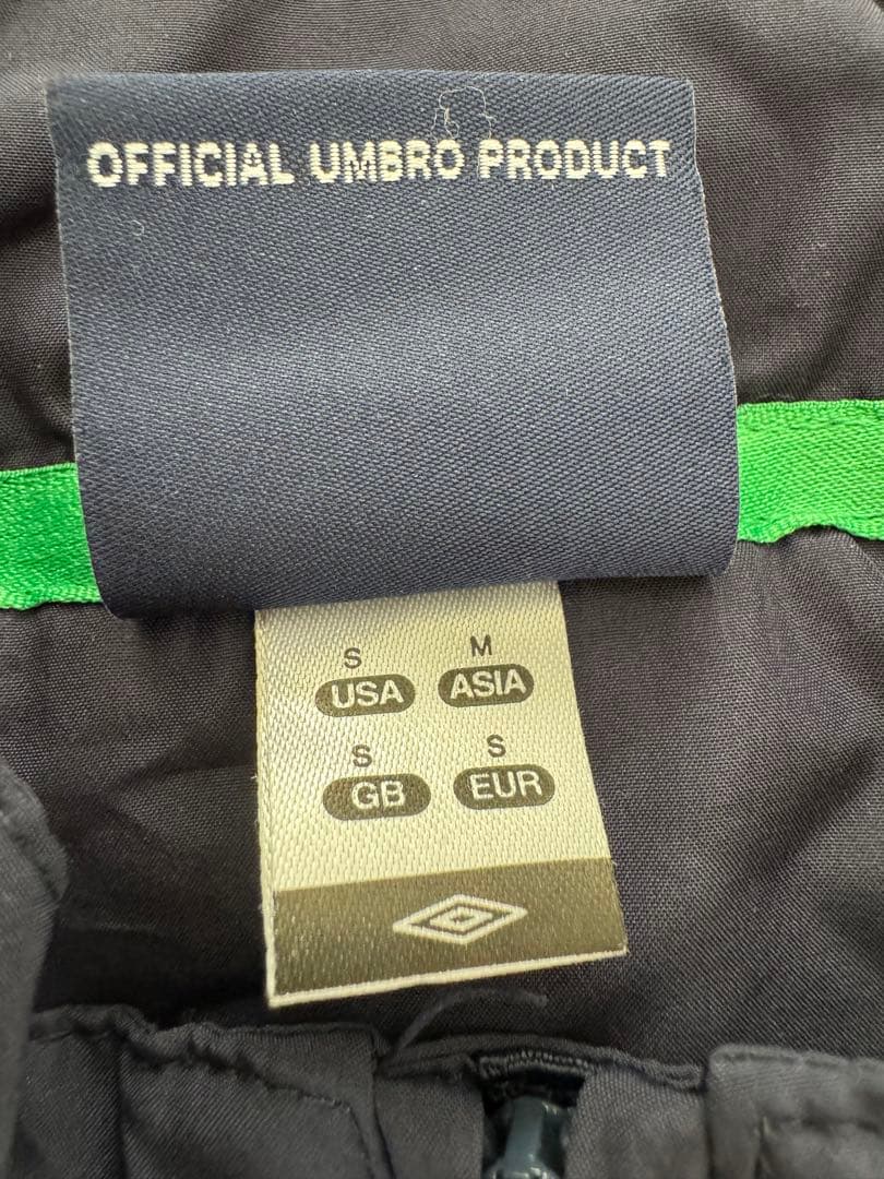 UMBRO×アイルランド代表/トラックジャケットピステ/ドリルトップＭ