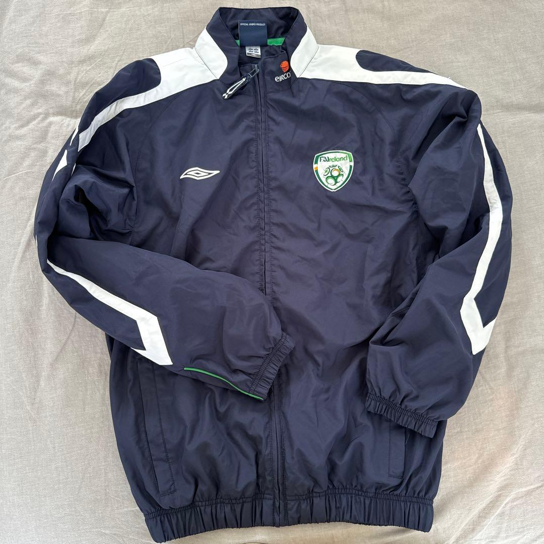 UMBRO×アイルランド代表/トラックジャケットピステ/ドリルトップＭ