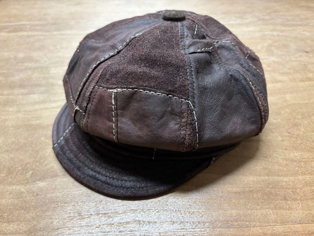 ★レア物★ニューヨークハットパッチワーク キャスケット