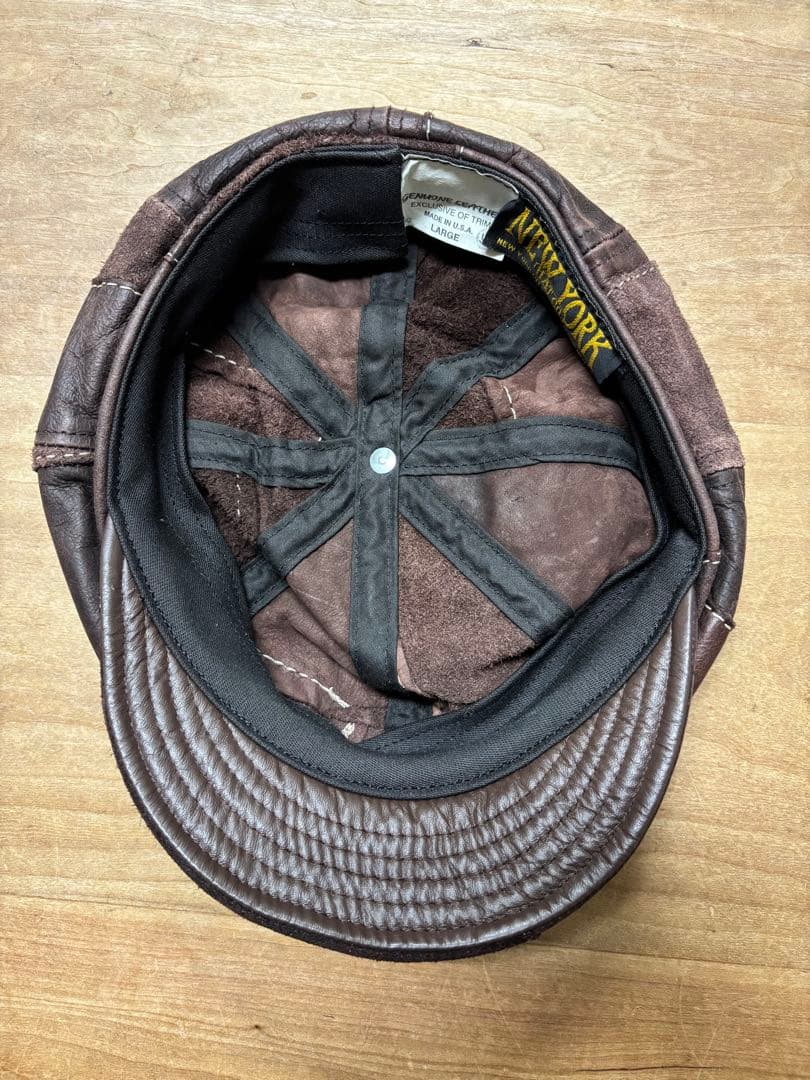 ★レア物★ニューヨークハットパッチワーク キャスケット