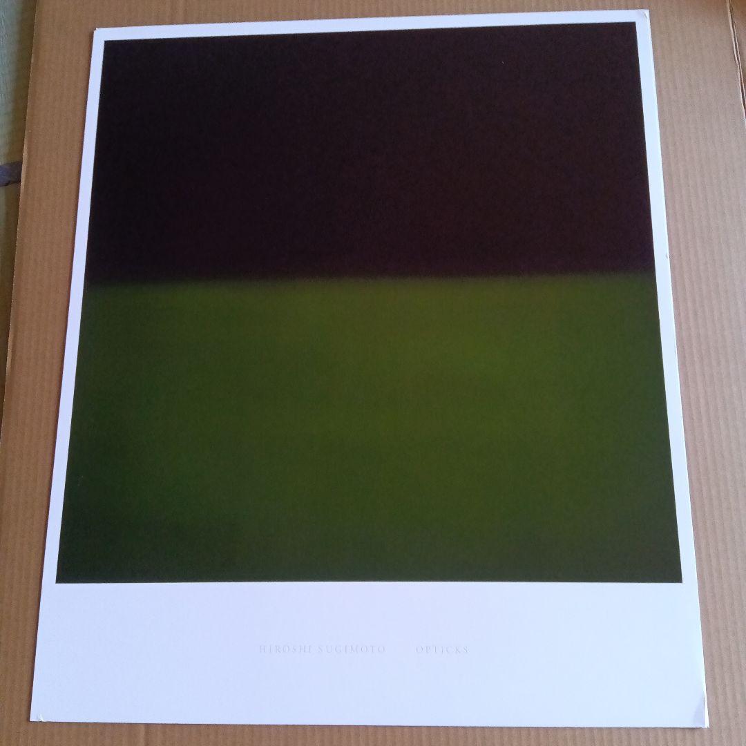 杉本博司　版画　ポスター　 OPTICKS　海景　リトグラフ　限定　２枚