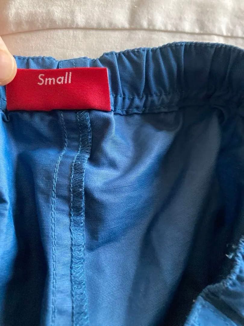 Supreme 青 ワークパンツ S