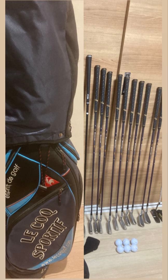 ホンマ(HONMA) クラブセット　キャディバッグ　アイアン　初心者向け