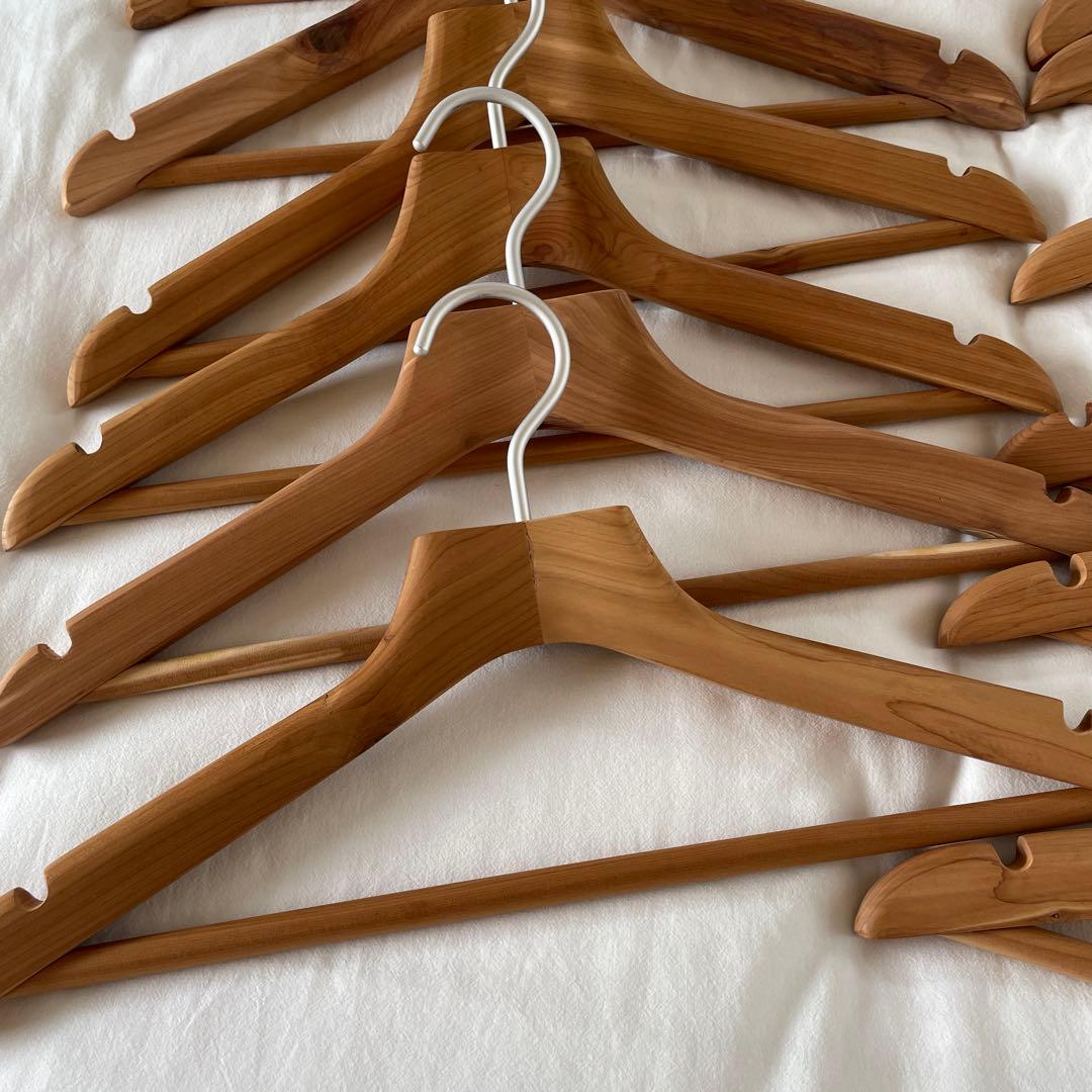 無印良品　レッドシダーハンガー　15本　約42cm 廃盤　希少