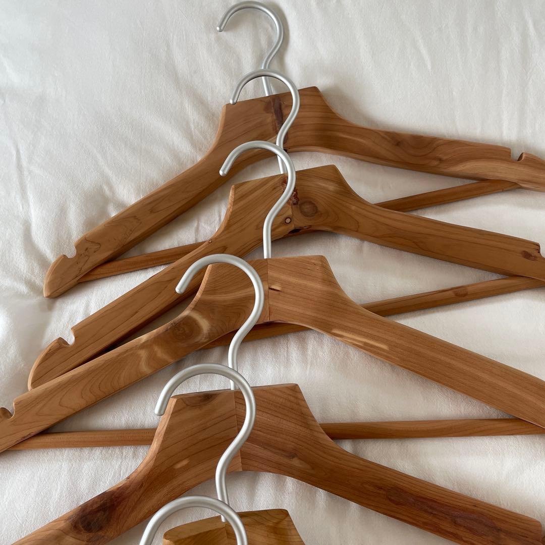 無印良品　レッドシダーハンガー　15本　約42cm 廃盤　希少