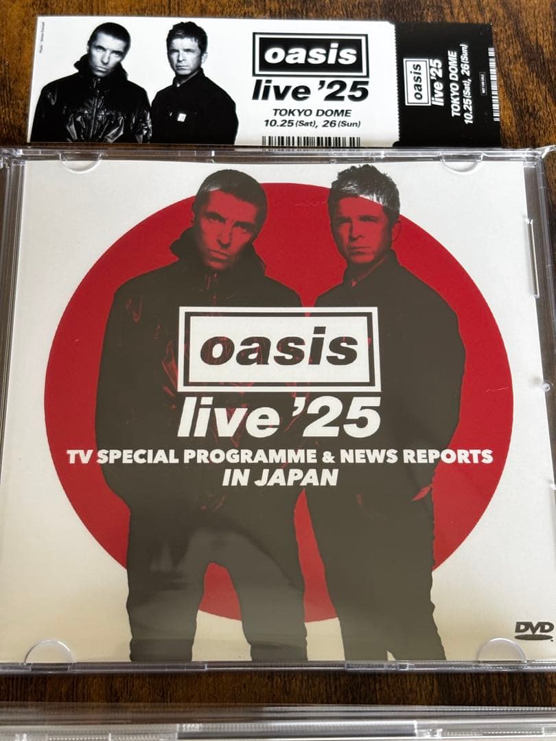 oasis オアシスDEFINITIVE TOKYO DOME 2025 新品