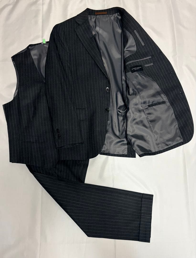 UNIVERSAL LANGUAGE オーダースーツ2着グレー＆ネイビー