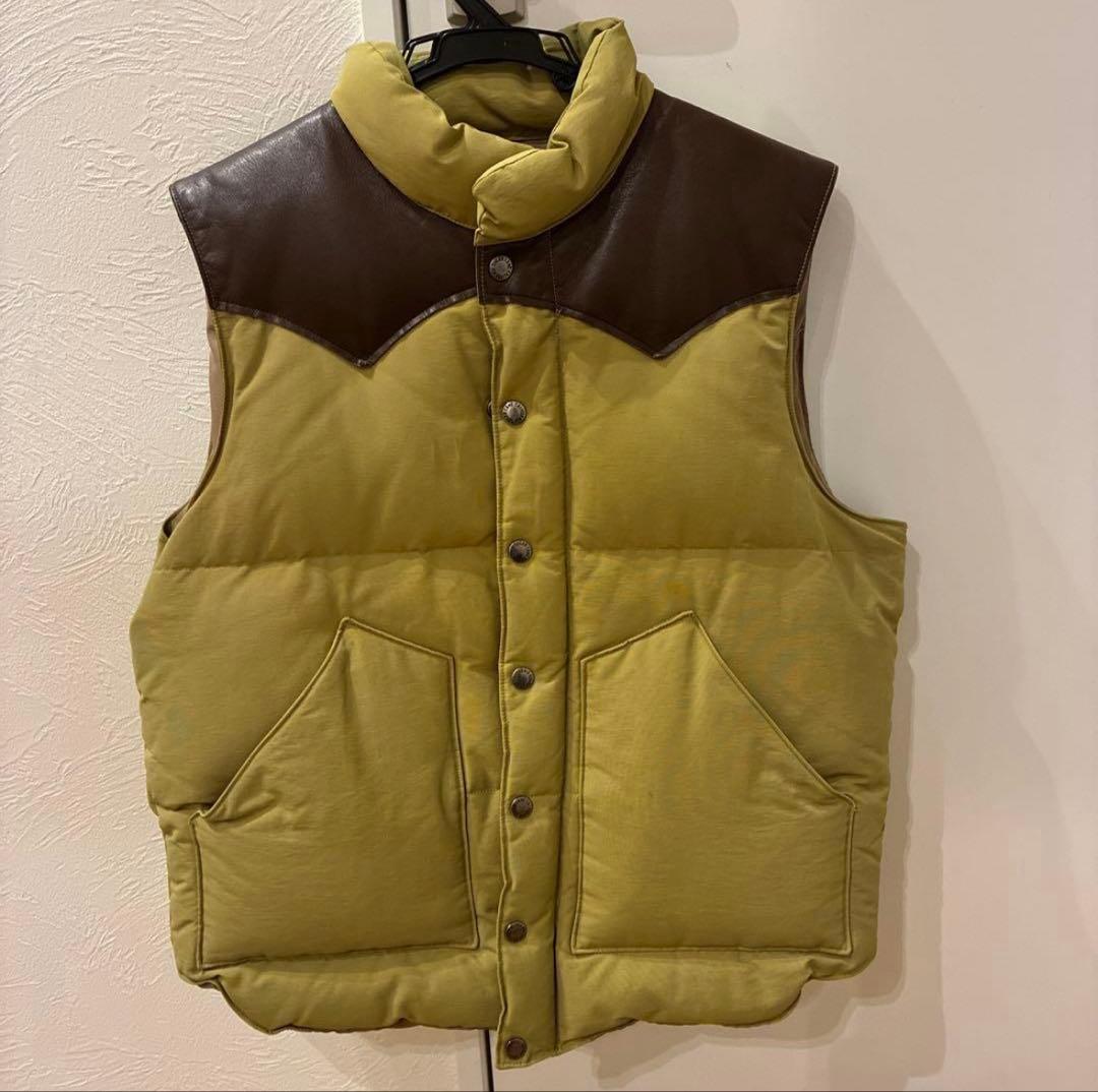 Sugar Cane ダウンベスト ベージュ L