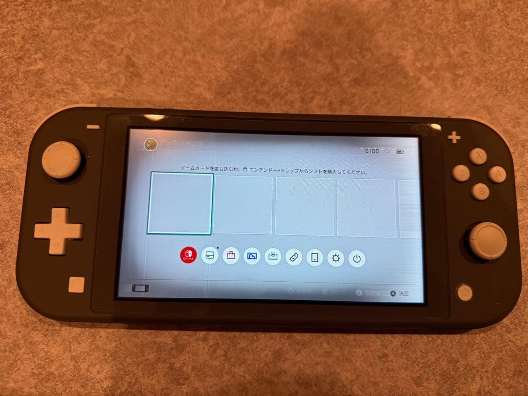 Nintendo Switch Lite グレー本体　ジャンク