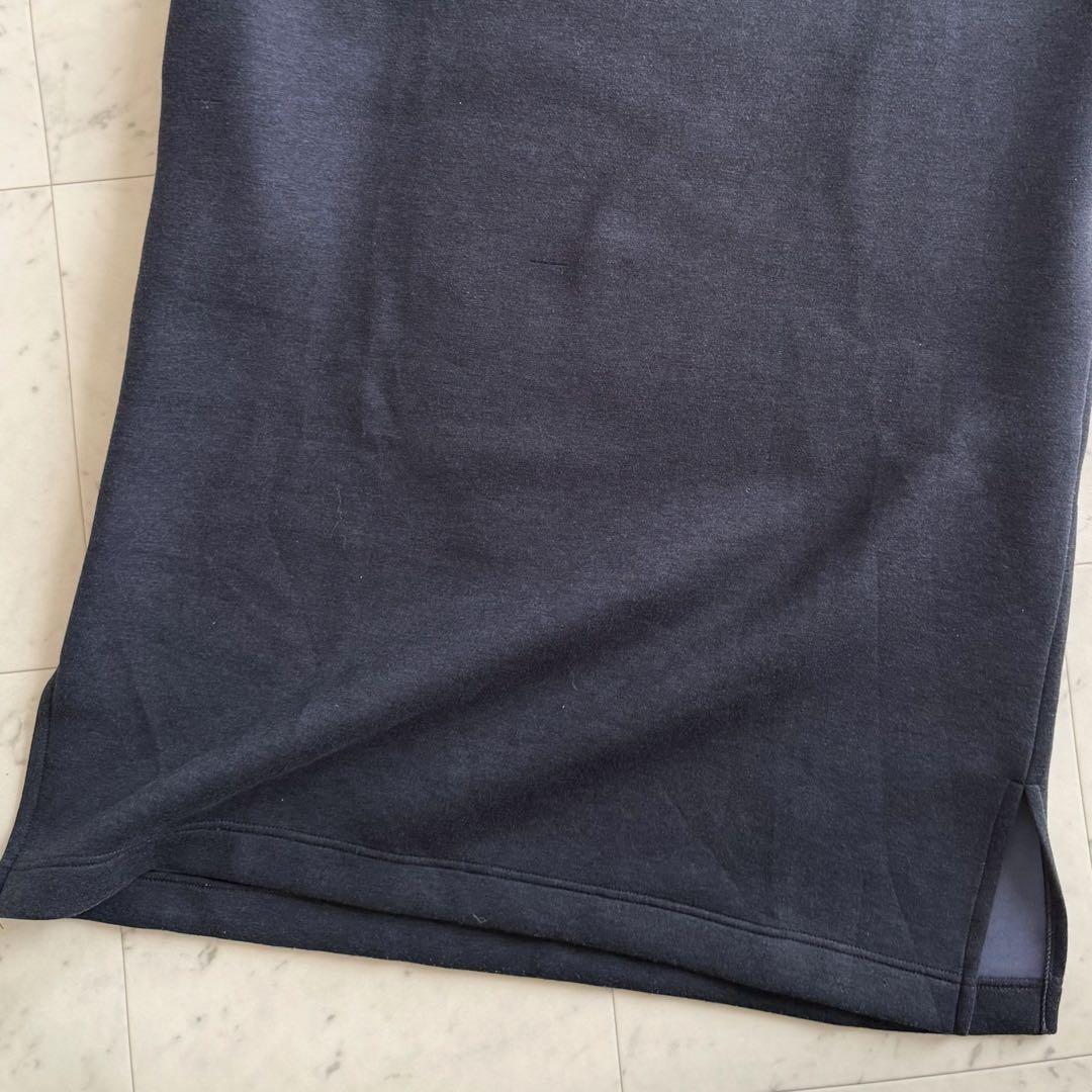 美品 ガリャルダガランテ ダンボールニット フード ワンピース◆グレー